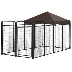 Dog Kennel Outdoor for Large and Medium Dogs, 9.3' x 4.6' x 5.2'