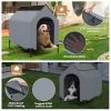 pet house with windows