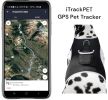 Pet Tracker Realtime GSM GPS Tracking Collars for Hunting Dogs Waterproof Size:S