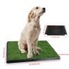 Dog Toilet Training Artificial Grass Mat Pet Cat Toilet Trainer Mat Dog Toilet Tray Lawn