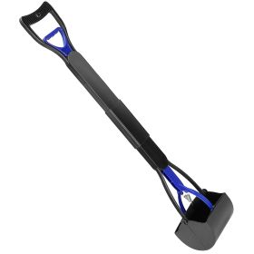 Pet Foldable Pooper Scooper (Color: Blue)