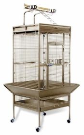 Medium Wrought Iron Select Bird Cage (Option: Coco Brown)